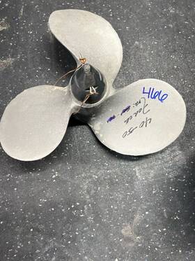 48-19337 Mercury Al#466 14.6x17 Rh 3b Aluminum Propeller