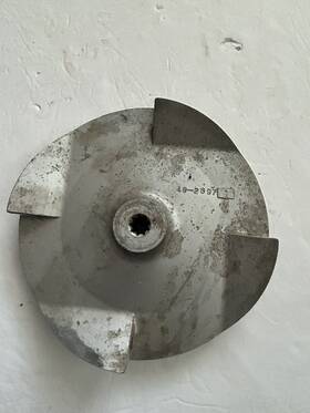 48-2697 Mercury 1 Kiekhaefer Test Propeller 9 Spline
