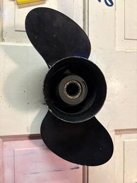 48-31076-13 Mercury Vintage 2-blade Aluminum Propeller Part Number