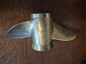 48-32178 Mercury Quicksilver Bronze 2 Blade 10 3/4 Inch With 15 Pitch Model A4