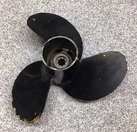 48-41670-7 Mercury Propeller 7p 8-spline Prop 3 Blade 7.5hp 9.8hp Freshwater