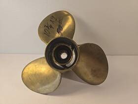 48-56262-9 Mercury Vintage 3 Blades Brass Propeller