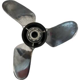 48-66134-28 Mercury Stainless Steel 3 Blade Rh Propeller 28 Inch Pitch Marine Boat