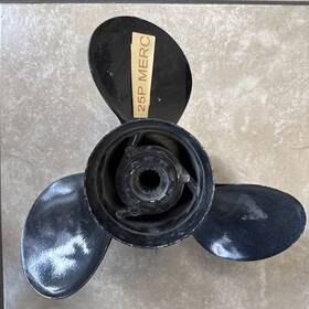 48-73514-25 Mercury Mercury/mariner 13.38x 25 Pitch 3 Blade Right Hand Aluminum Propeller