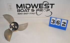 48-74604a4 Mercury 14 X 25 Rh Hand Cleaver Stainless Propeller Solid 15 Spline