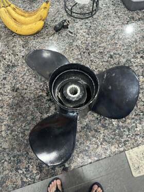 48-74838-21 Mercury Marine 3-blade Aluminum Propeller 14 1/4 X 21 Inches