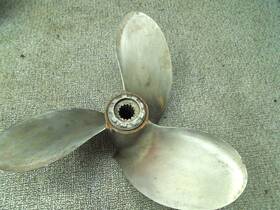 48-75768a4a Mercury Chopper Stainless Steel Propeller Std R/h 20p Prop 15 Spine