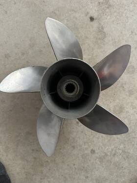 48-815762-48 Mercury Used 5 Blade Stainless Steel 23p