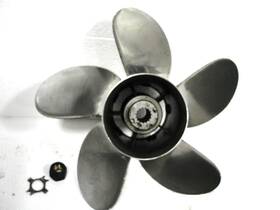 48-821164 Mercury Highfive 17 Pitch Outboard 150 200 225 250 Hp Propeller Prop