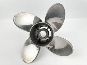 48-825898-17 Mercury Stainless Steel 4 Blade Prop Propeller 14 1/2 Inch X 17p
