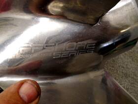 48-825906a45 Mercury 48-825906a45/46 Offshore Stainless Propeller Right Hand Rot 14 Inch Dia X 23p