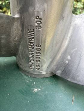 48-831887 Mercury Marine Quicksilver 30p Dual Props Brovo 3
