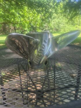 48-831910l65 Mercury Bravo 1 Stainless Steel Performance Prop