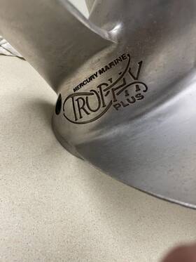 48-825934a47 Mercury 48-835934 Trophy Plus Rh Ss Propeller 13-3/4 X 21 Inch R2764 61l