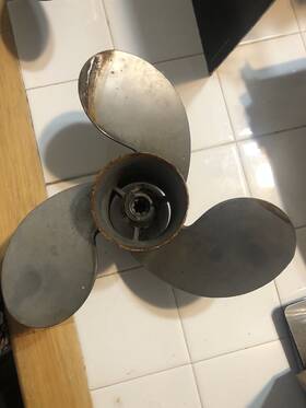 48-86672-9 Mercury Propeller # See Pics And Read Description