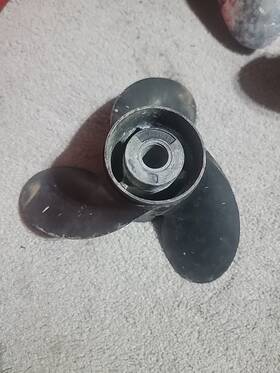 48-86848-13p Mercury 48-86848-13 Propeller 10 Spline For 3 Inch Gear Case 18-25hp G3