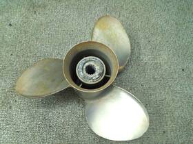 48-87444a5 Mercury Used Stainless Steel Propeller Std R/h 13 3/4 Dia X 15p Prop
