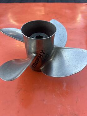 48-878612-12p Mercury Marine 4 Blade Prop Trophy Sport Rh 48-878612 12p 40-60hp