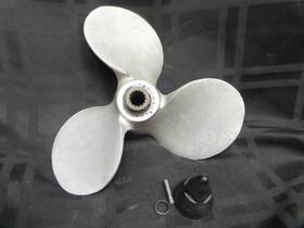 48-879334a40 Mercury 1993 Force 40hp Alum Propeller 10 3/8 Inch X 13p Outboard Motor