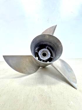 48-89801a Mercury Quicksilver Stainless Steel Propeller 4 21p Cleaver
