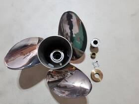 48-8m0151231 Mercury Open Box Enertia 15 X 15p 3rh Ss Propeller P/n