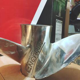 48-8m0151235 Mercury Enertia Stainless Steel Prop Propeller 14.5 X 17 Inch Pitch Rh