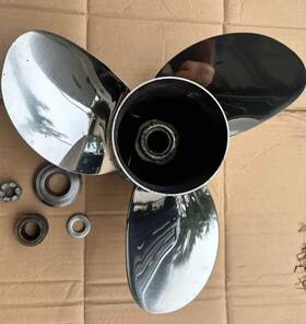 48-8m0151261 Mercury Enertia Eco Propeller 3 Blade Ss 16 Dia 19.5p Lh Counter
