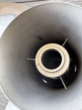 48-8m0151304 Mercury Mirage Plus Propeller 17 Pitch Rh 15 Inch Diameter