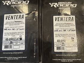48-8m0214726 Mercury Racing Ventera 22 Pitch - Rh Propeller Hardly Used