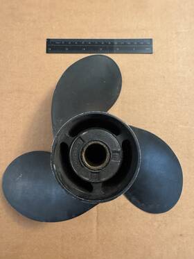 Mercury 4843586 Merc. Mariner Blk. Max 3-blade Al. Outbrd. Prop. 48-43586 A20l 13p 10 3/8 Inch X 13