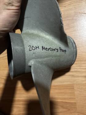 487313412 Mercury Up For Sale Is A Vintage 20h Racing Outboard Propeller