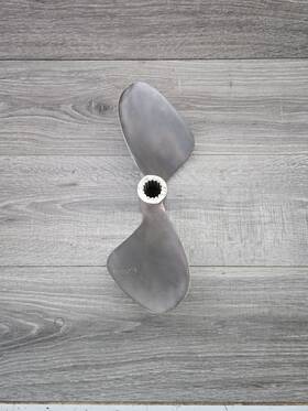 53582 Mercury 2 Blade Stainless Steel Propeller 48 20
