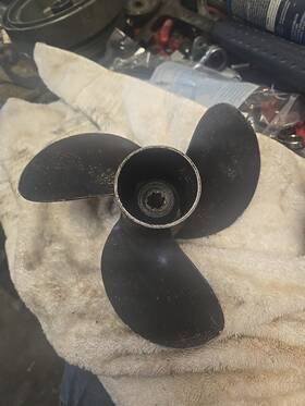 7pa1 Mercury Vintage Outboard Propeller