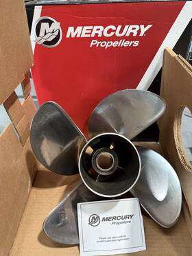 8m0127026 Mercury Rev 4 Prop-ob 14 5/8 X 15 Lh Stainles Steel
