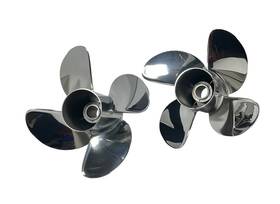 8m0137907 Mercury Rev 4 X 14.6 18p Lh And Rh Revolution Ss Propeller Set Reworked
