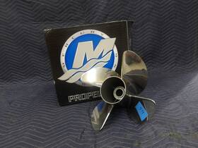 8m0214738 Mercury Oem Ventera Propeller Rh 25 Inch Pitch X 15 Diameter Used Demo