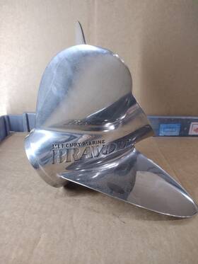 8m0151215 Mercury Marine Bravo I 15.25 X 26p Propeller Used/out Of Box Used Item