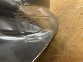 48-825901-19 Mercury Offshore Series Counter 4 Blade 14 Inch X 19p Ss Prop P6377