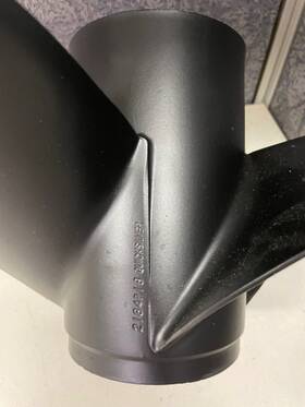 Qa2184 Mercury Quicksilver 2184 18 Pitch 4 Blade