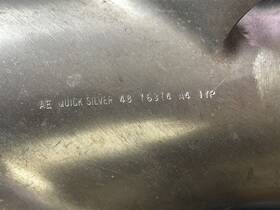 48-16314-a4-17p Mercury/quicksilver Genuine Merc/quicksilver Ss Propeller 48-16314-a4 Std R/h 14 1/2 Dia X 17p With Hub