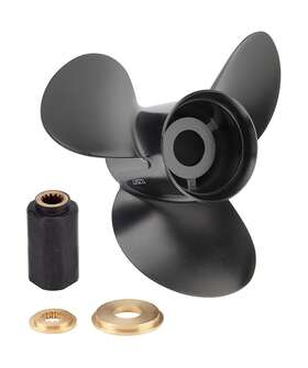 Mibarco 673311163223 13 1/4x17 Upgrade Aluminum Propeller Fit Brp Johnson Evinrude Omc Ste