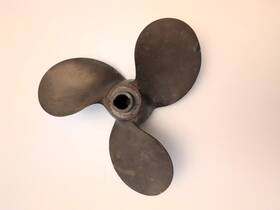 Amc-381 Michigan Vintage Antique Bronze Propeller Wheel Amc381 Boat 37a