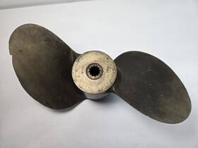 N581 Michigan Vintage Brass 2-blade Propeller