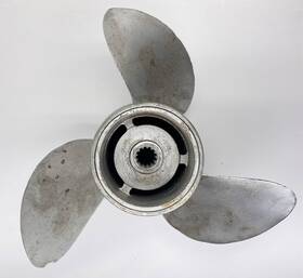 Pj-84 Michigan Pj84 Boat Prop Propeller Outboard Marine 10 3/4 Inch X6 3 Blade Used