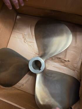 317558 Michigan Propeller Nibral 3blade 23r26 #317558