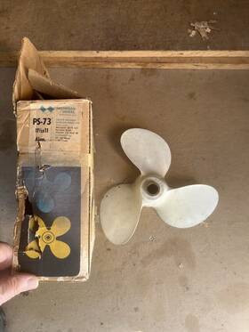 Ps-73 Michigan Propeller Homelite Mcculloch Outboard Aluminum
