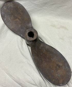 15lh7 Michigan Sailer Vintage 15 Inch X 7 Pitch Boat Left Brass Propeller 2 Blade