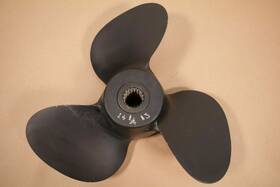 Smc540 Michigan 14 1/4 X 13 Inch Vintage Propeller Lh Left Hand 17 Spline Boat Prop Smc 540