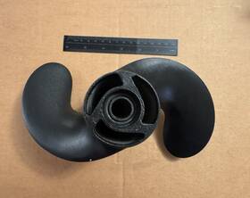 Michigan Wheel 012019 Pj-27 2-blade Aluminum Outboard Propeller 9 Inch X 10 Pitch