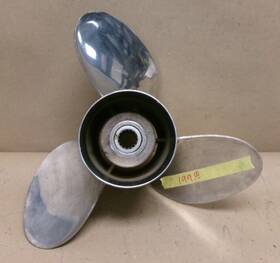 013056 Michigan Wheel Used Oem 14 1/4 X 22 Stainless Outboard Propeller #